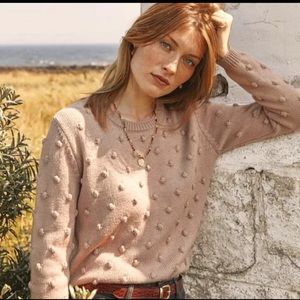 Balzac Paris bobble dot sweater Sz S